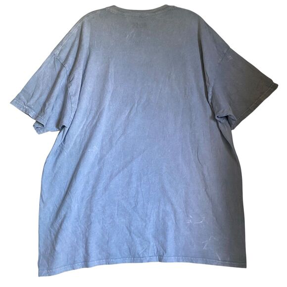 ACDC T Shirt Men XL Gray Black Graphic Print Crewneck Official Licensed - Picture 2 of 5